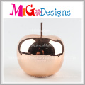 Hand-Printing Apple Ceramic OEM Welcome Coin Box